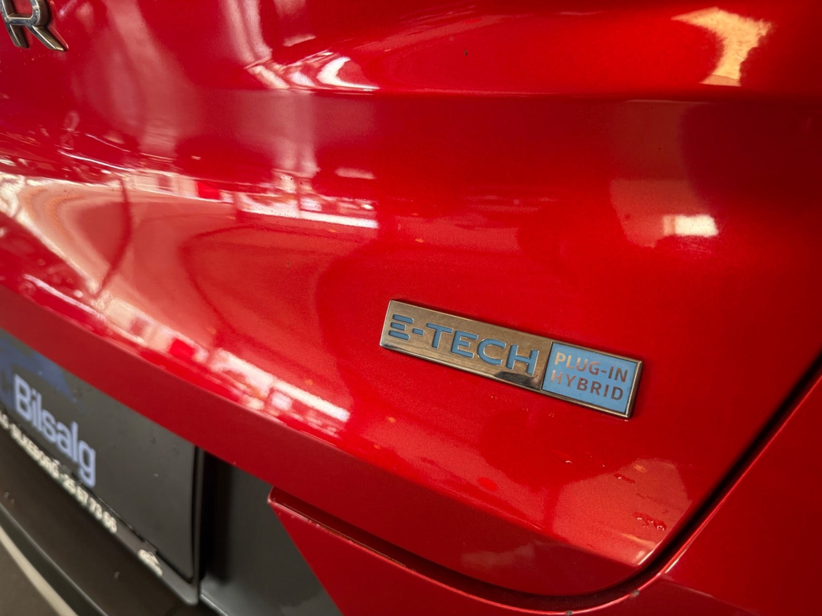 Rød Renault Captur fra 2021