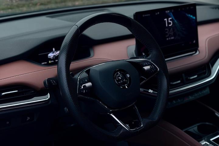 Sort Skoda Enyaq fra 2022