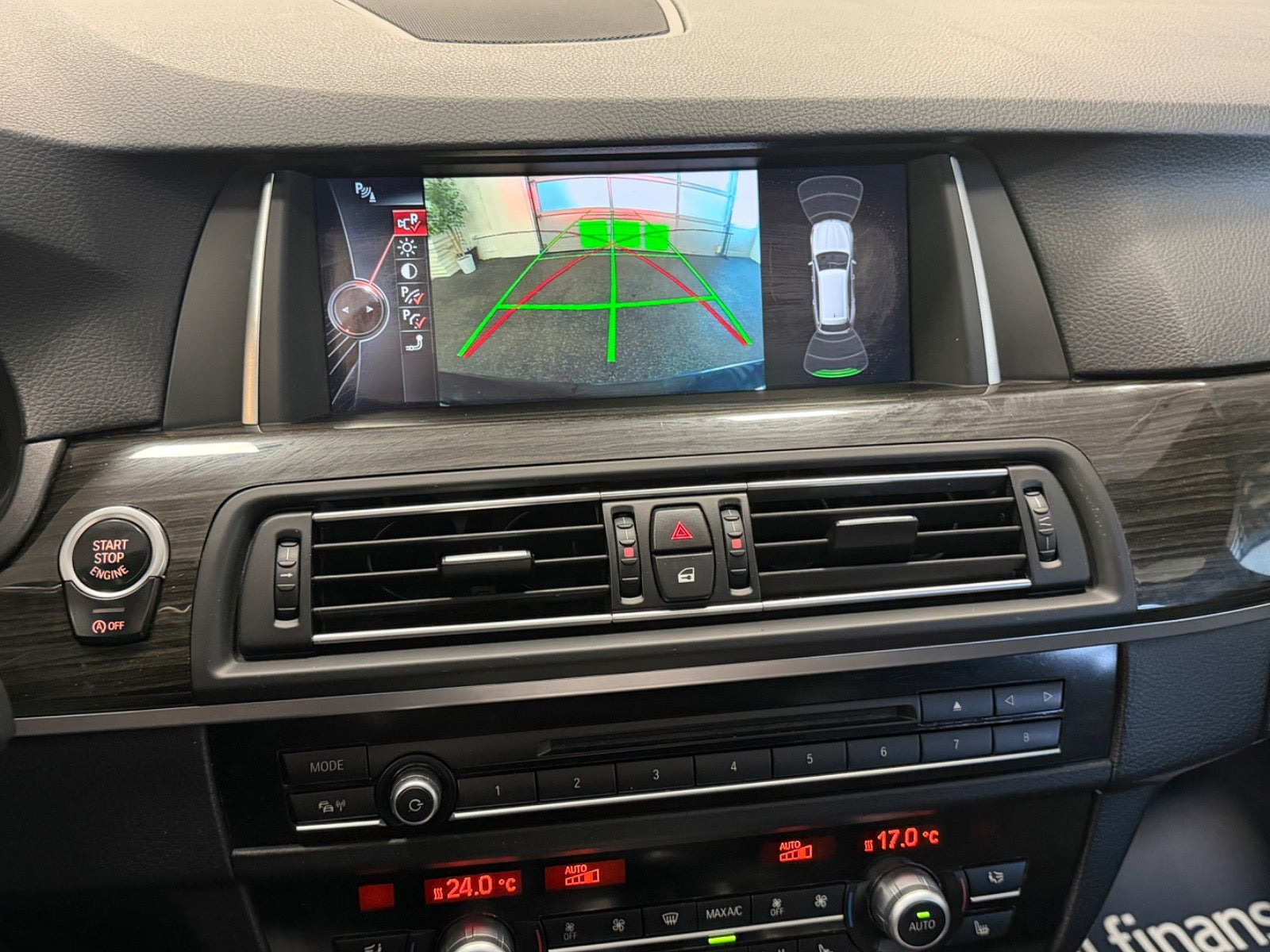 Sort BMW 530d fra 2015