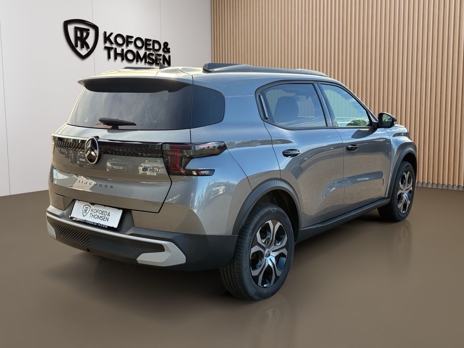 Grå Citroën e-C3 Aircross fra 2025