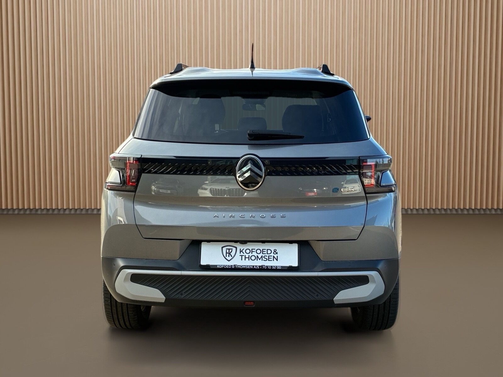 Grå Citroën e-C3 Aircross fra 2025