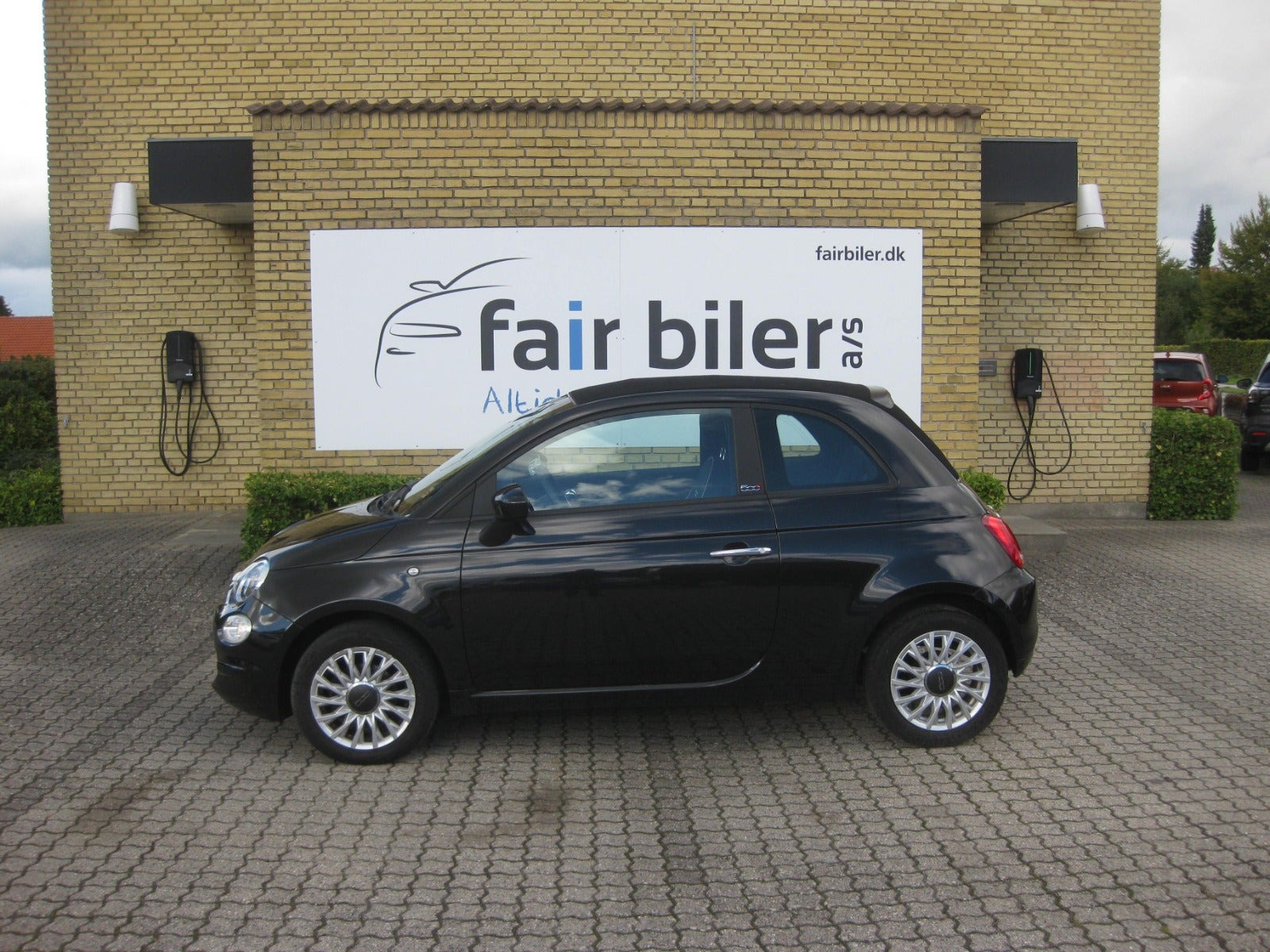 Sort Fiat 500C fra 2021