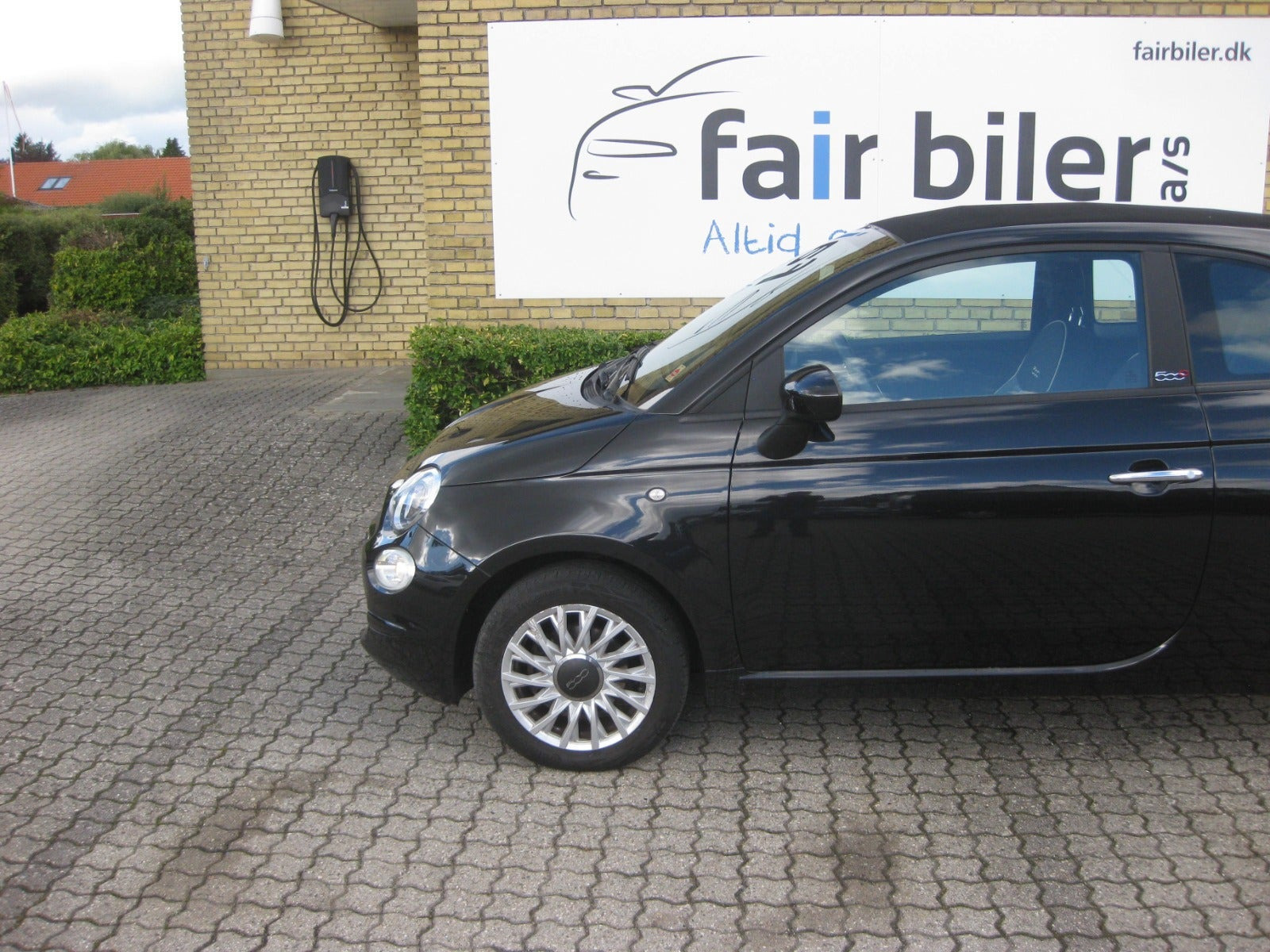 Sort Fiat 500C fra 2021