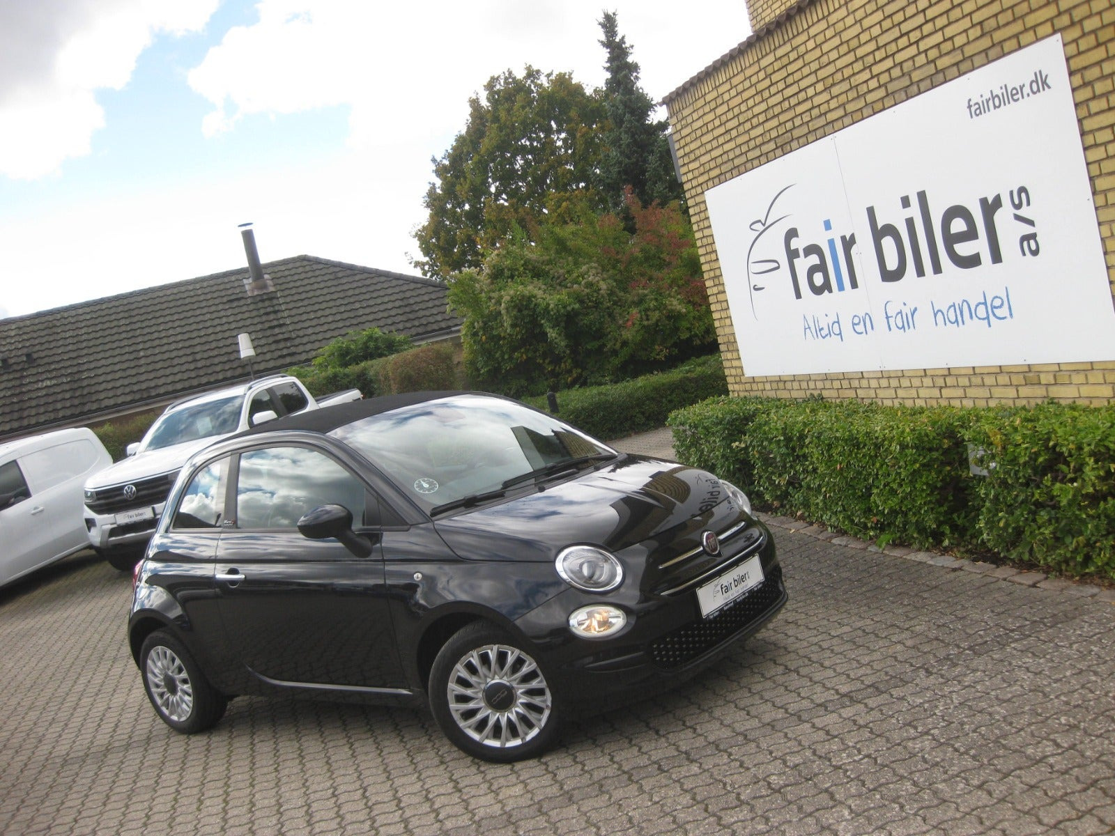 Sort Fiat 500C fra 2021