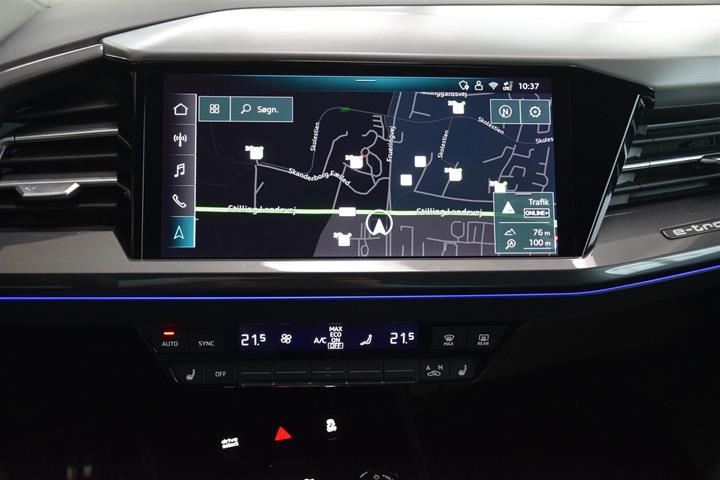 Hvid Audi Q4 fra 2024