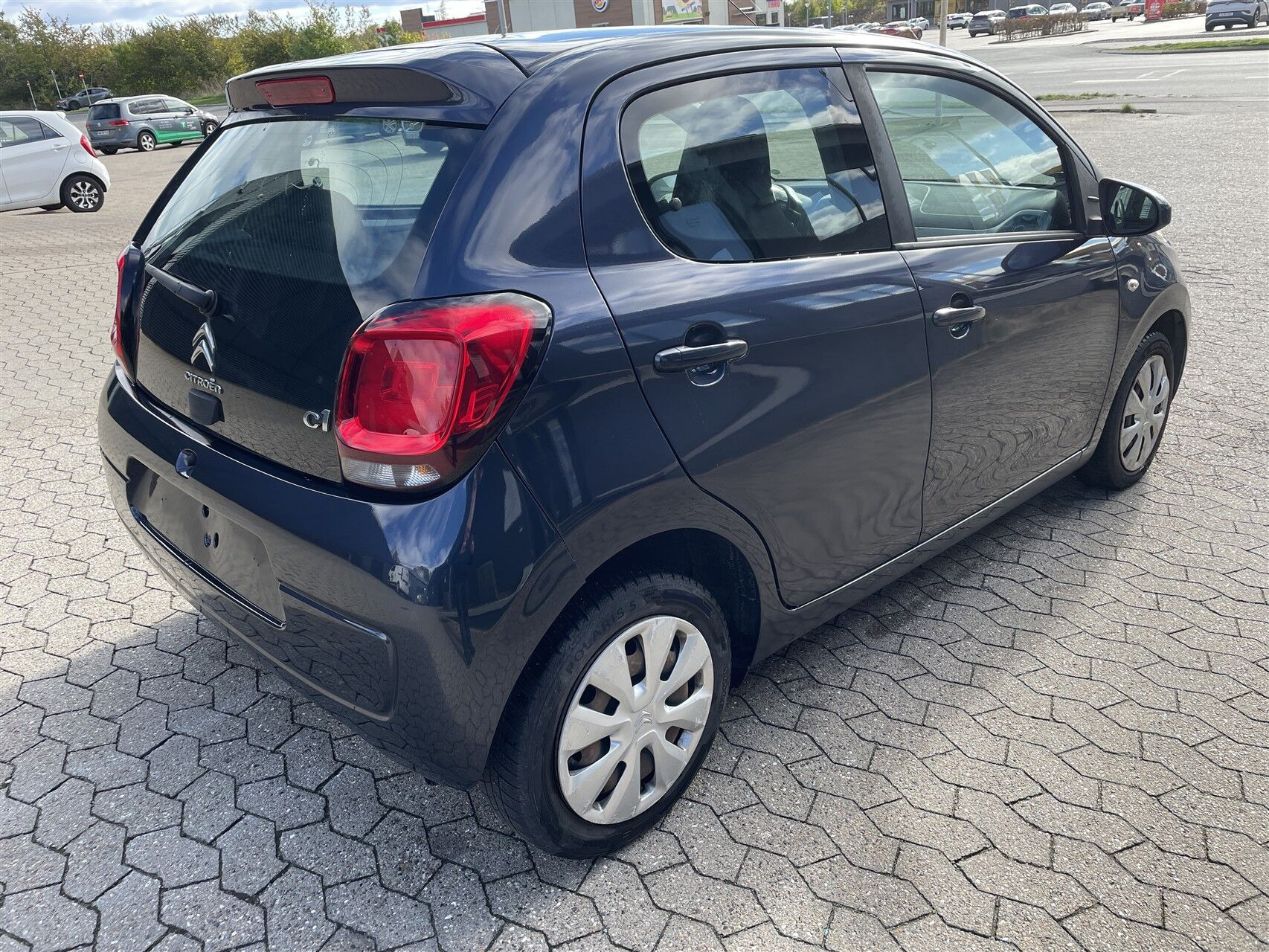 Blå Citroën C1 fra 2014
