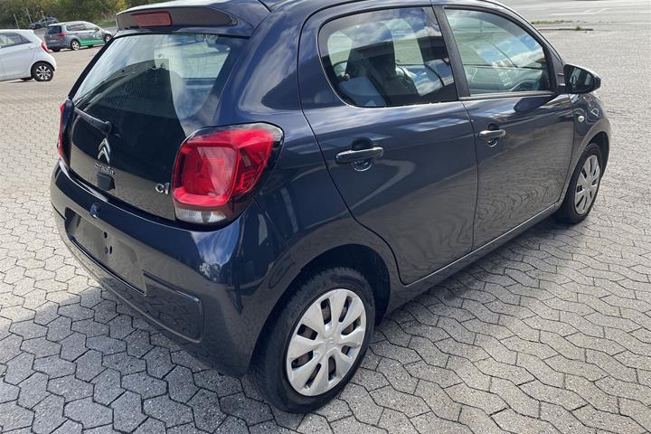 Blå Citroën C1 fra 2014