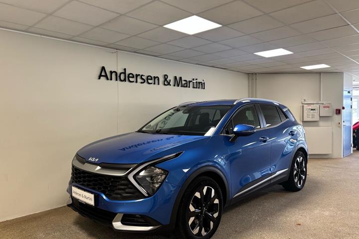 Blå Kia Sportage fra 2022