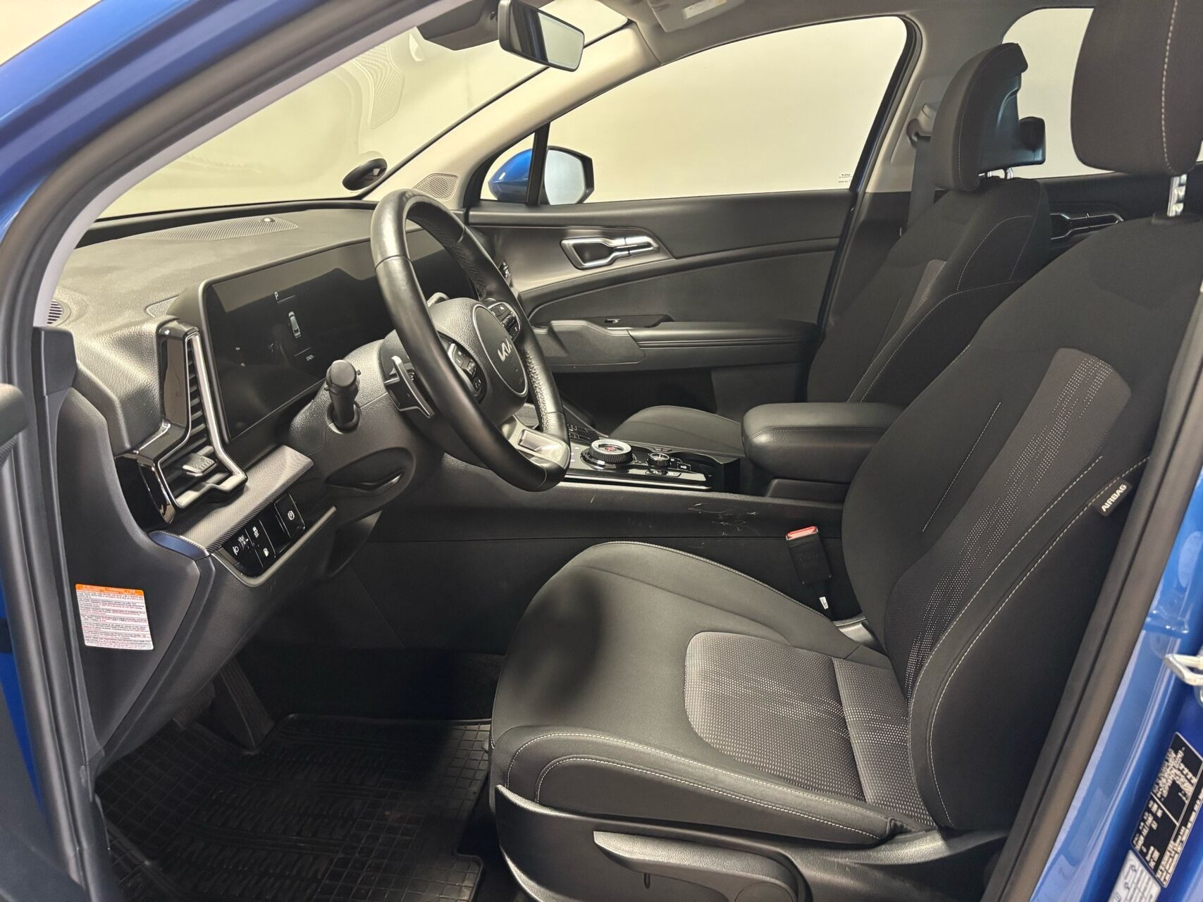 Blå Kia Sportage fra 2022