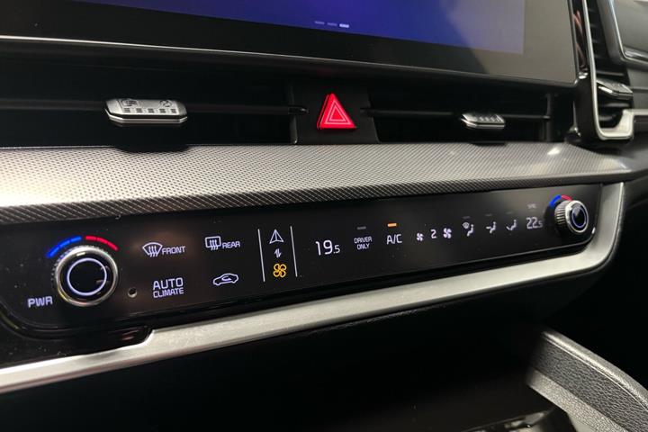 Blå Kia Sportage fra 2022