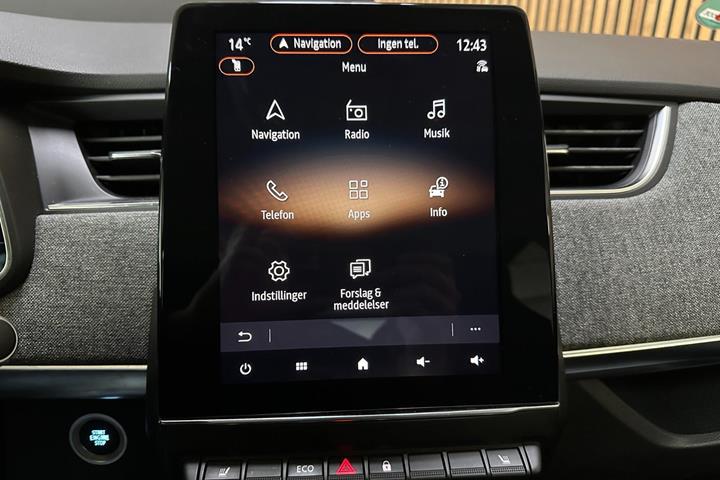 Sort Renault Zoe fra 2020