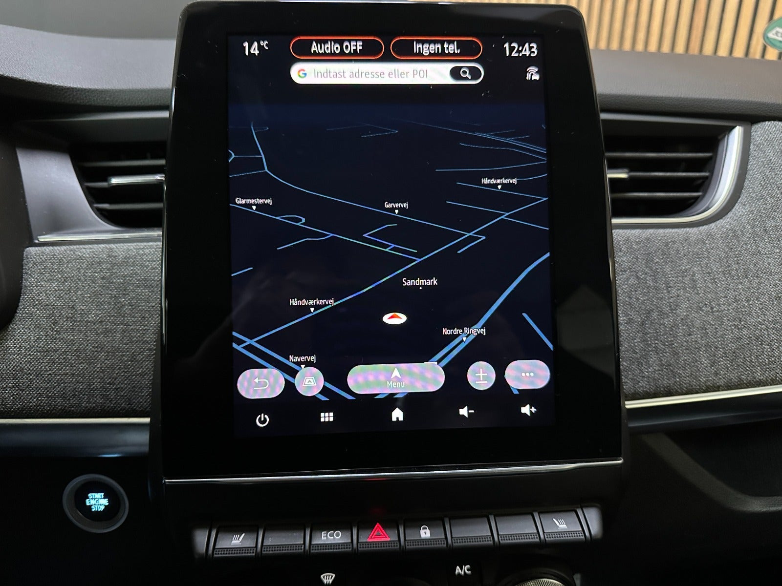Sort Renault Zoe fra 2020