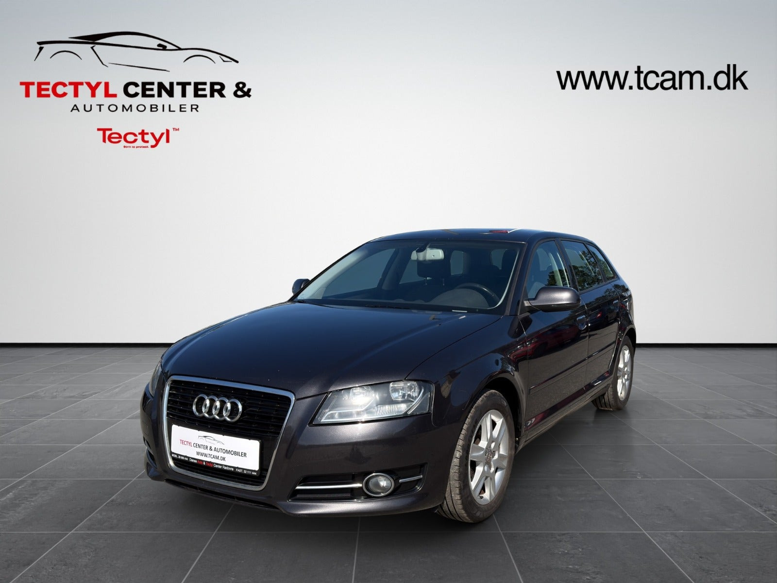 Sort Audi A3 fra 2012