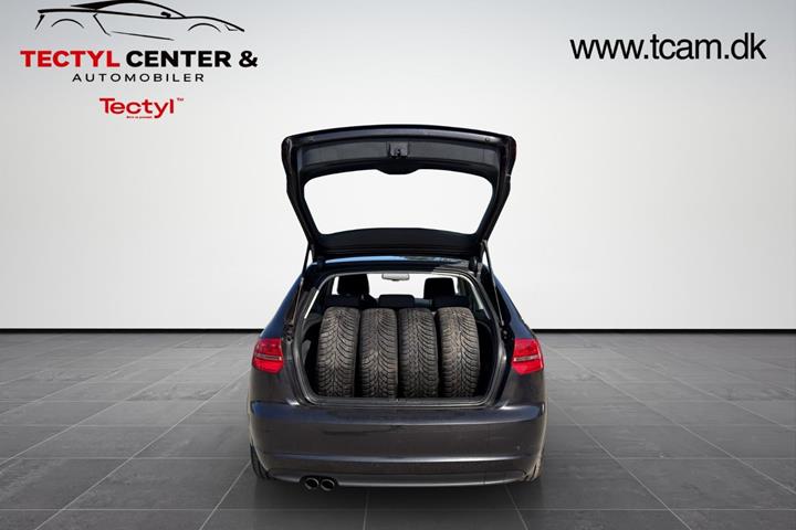 Sort Audi A3 fra 2012