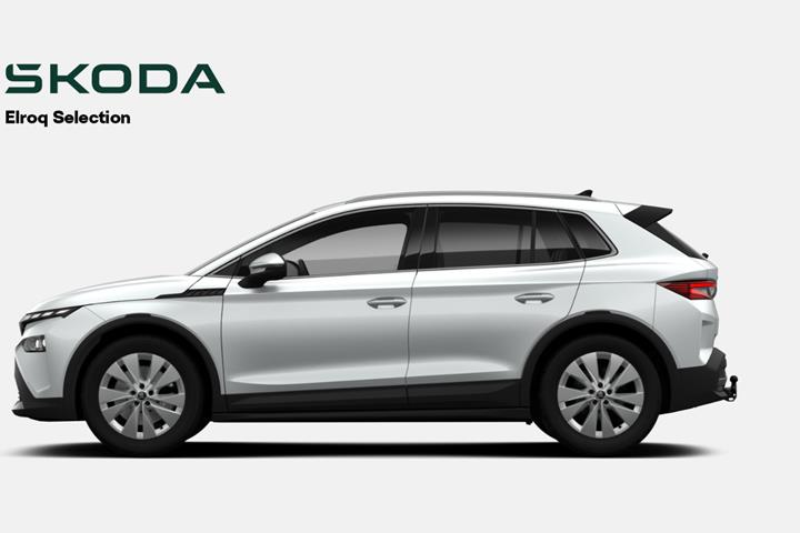 Hvid Skoda Elroq fra 2025