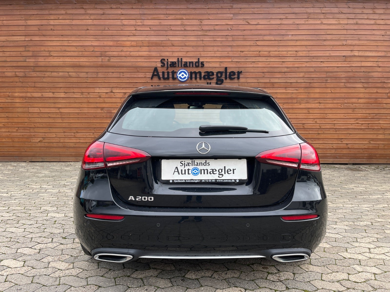 Sort Mercedes A200 fra 2018