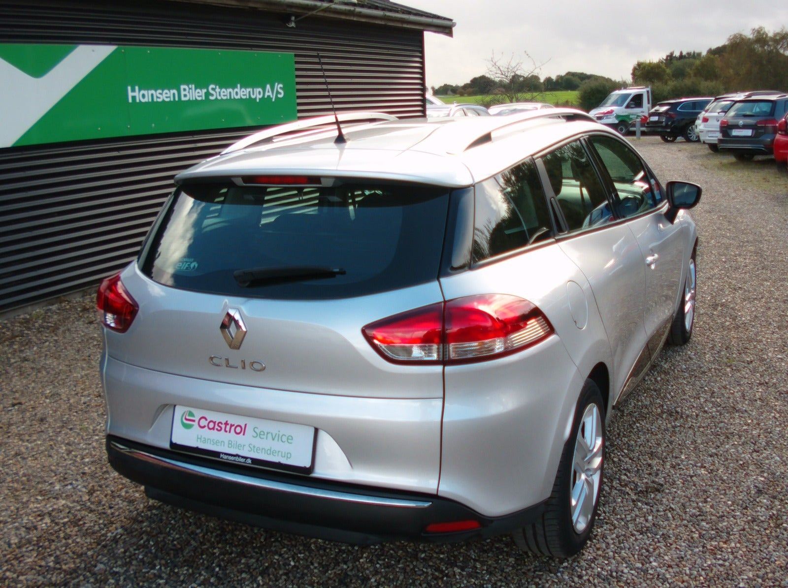 Sølv Renault Clio IV fra 2017
