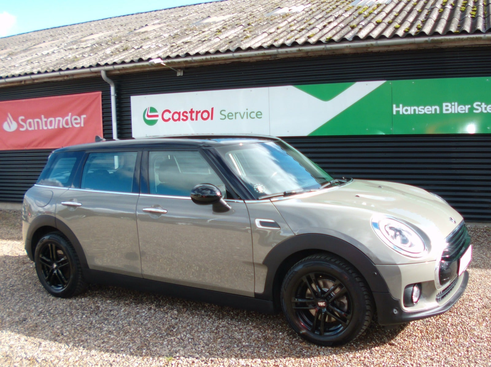 Grå Mini Clubman Cooper fra 2019