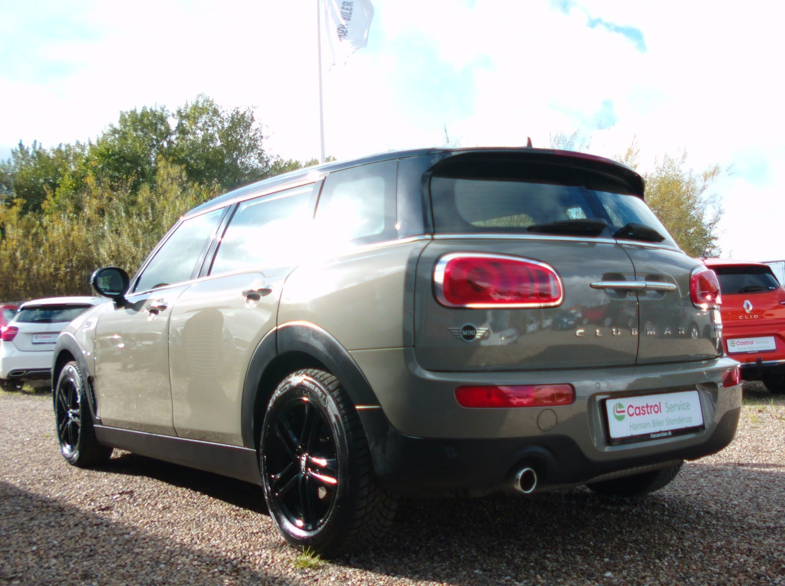 Grå Mini Clubman Cooper fra 2019