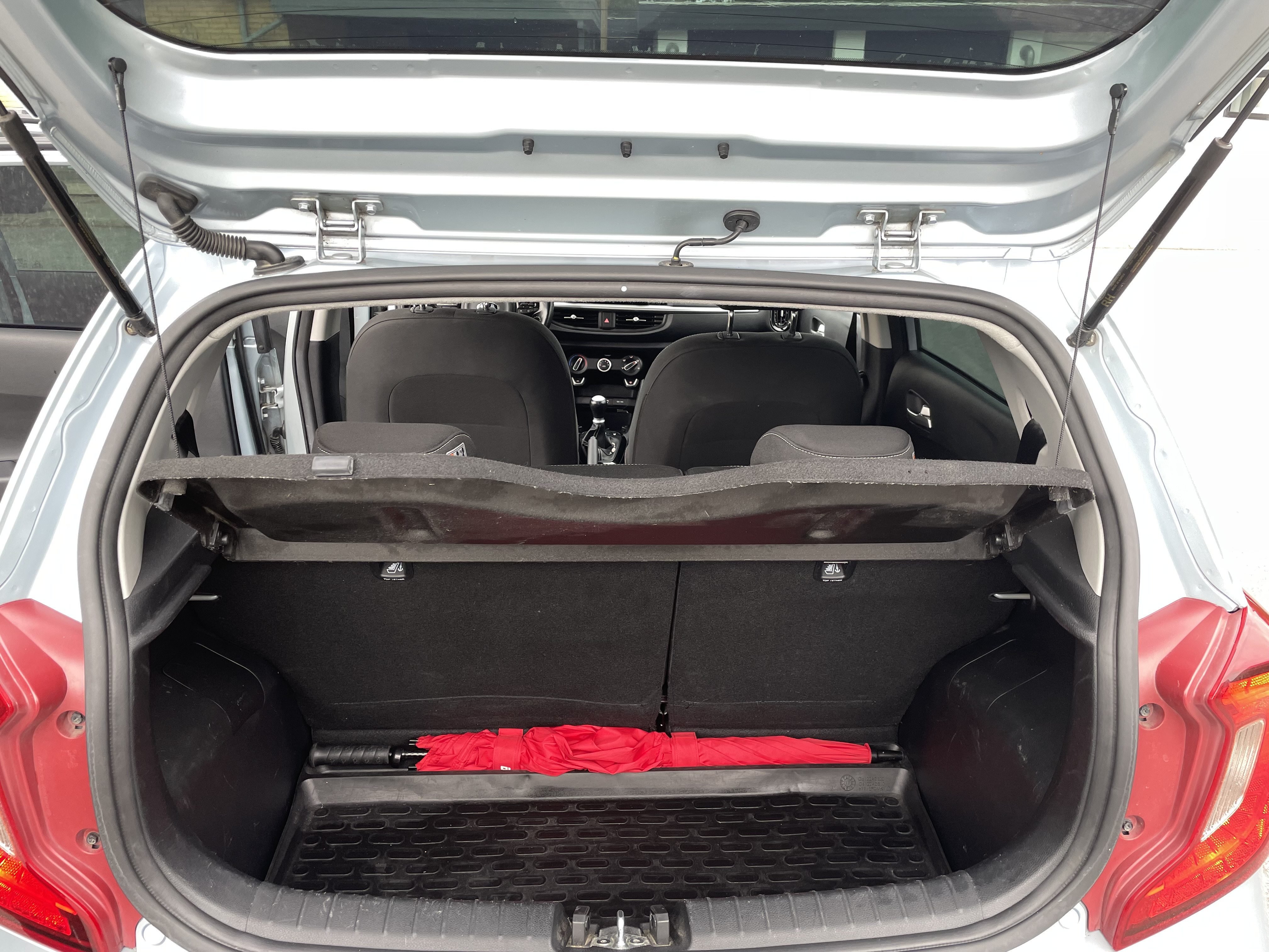 Blå Kia Picanto fra 2018