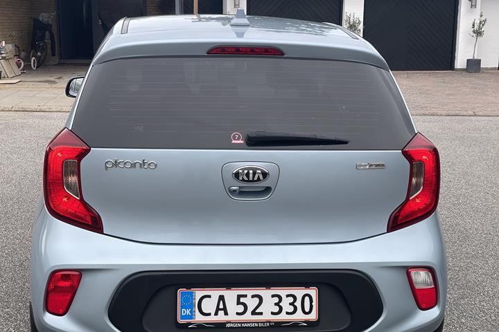 Blå Kia Picanto fra 2018