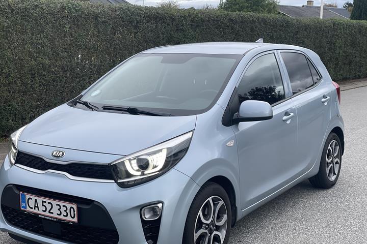 Blå Kia Picanto fra 2018