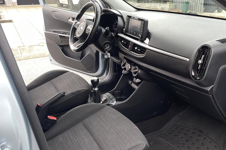 Blå Kia Picanto fra 2018