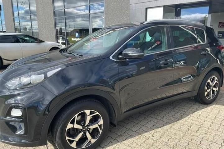 Sort Kia Sportage fra 2020