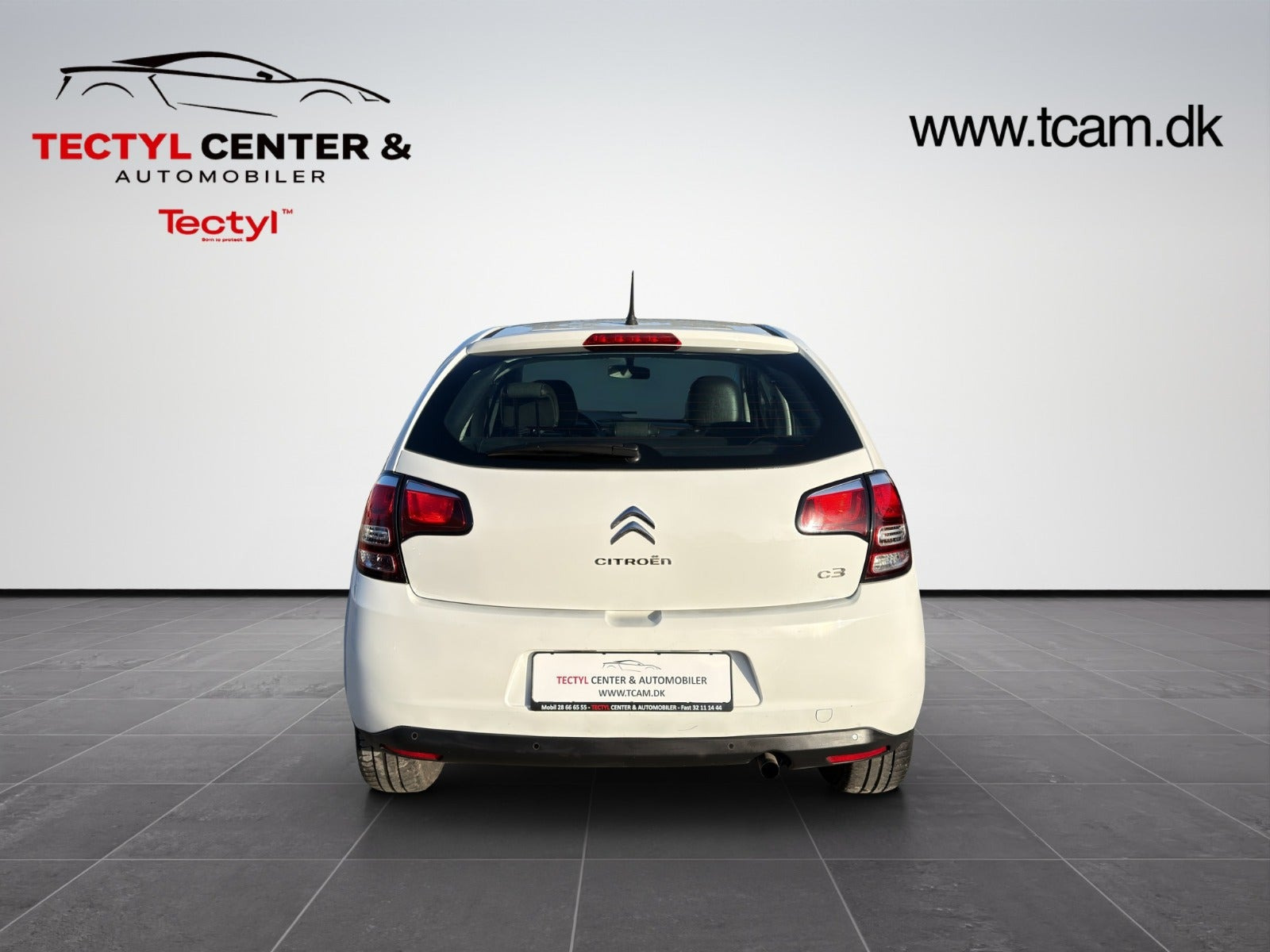 Hvid Citroën C3 fra 2017