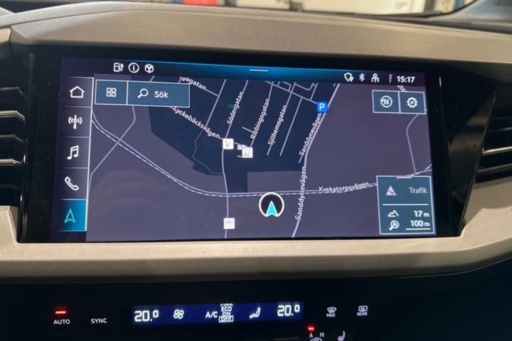 Sort Audi Q4 e-tron fra 2023