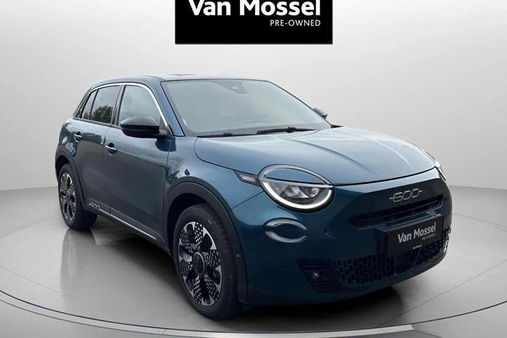 Grøn Fiat 600e fra 2025