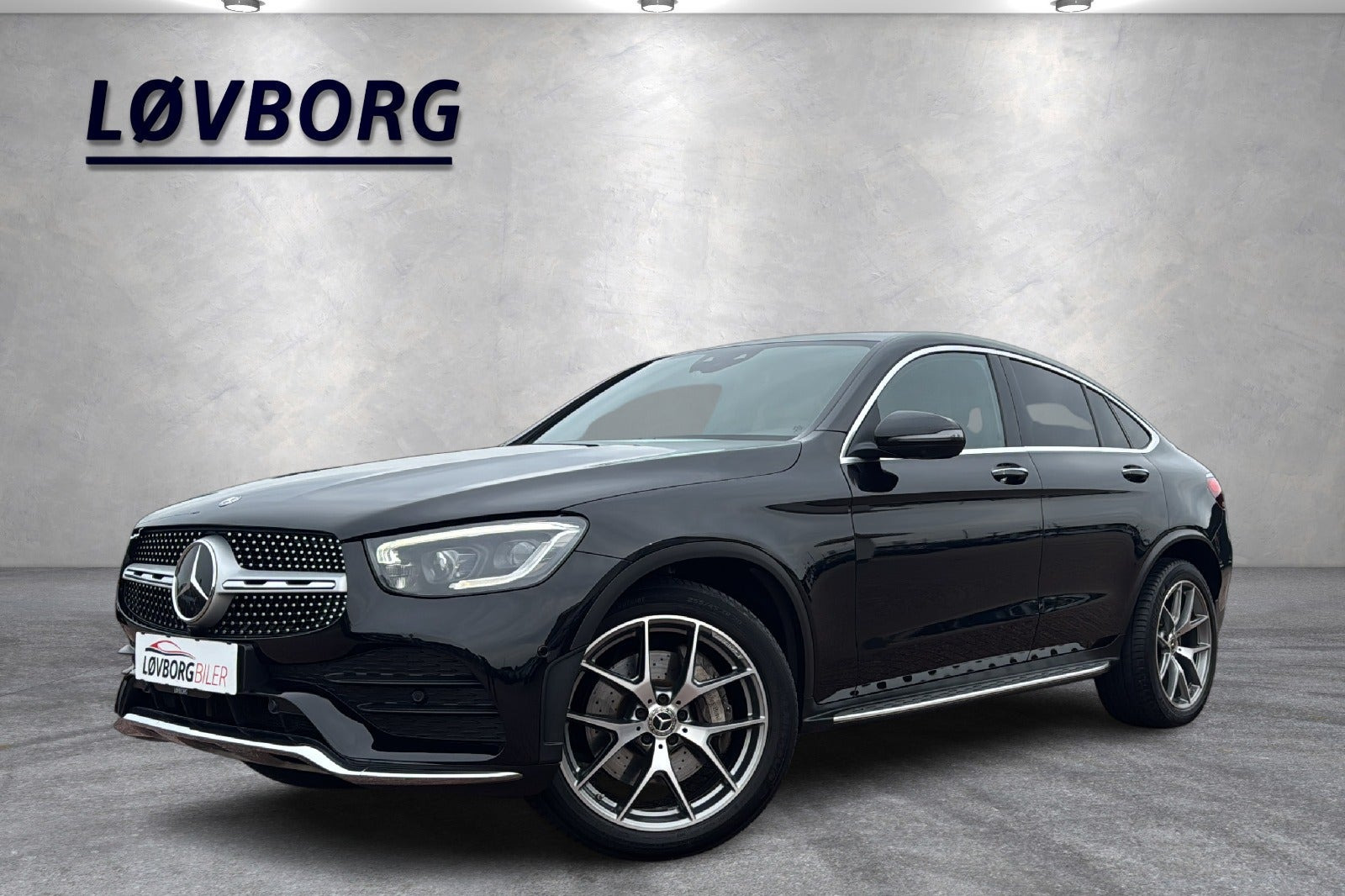 Sort Mercedes GLC300 d fra 2019
