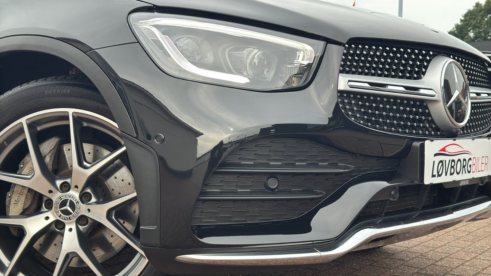 Sort Mercedes GLC300 d fra 2019