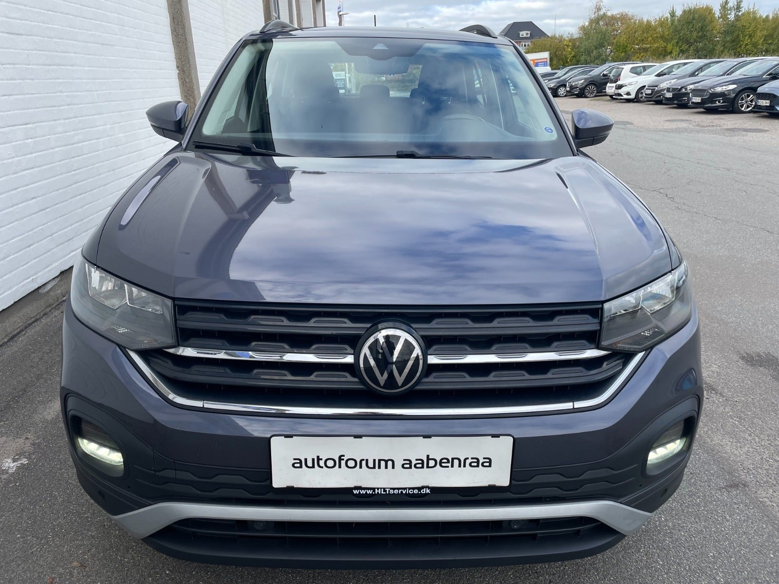 Grå VW T-Cross fra 2022
