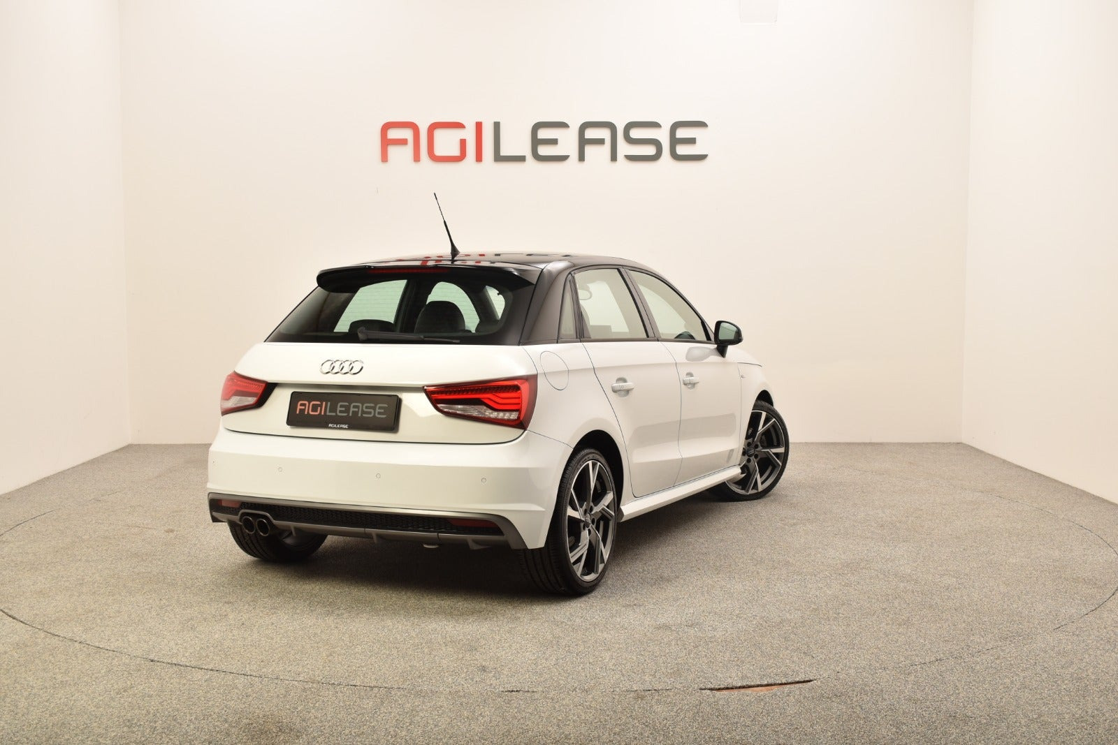 Hvid Audi A1 fra 2017