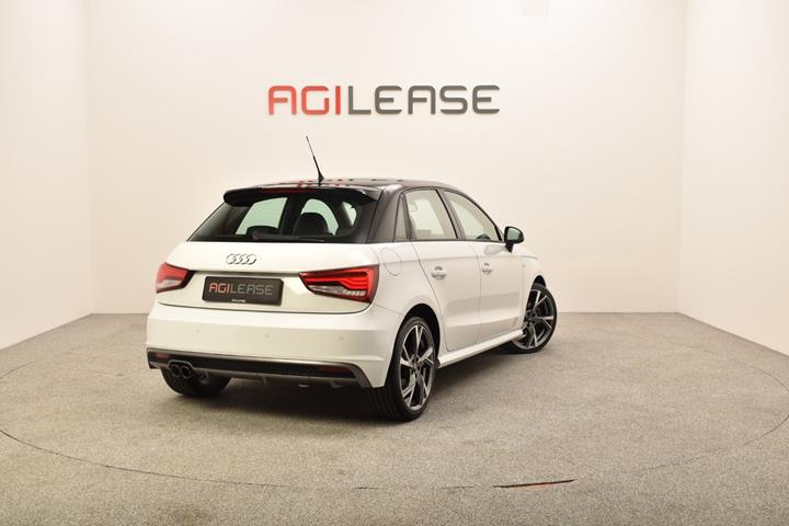 Hvid Audi A1 fra 2017