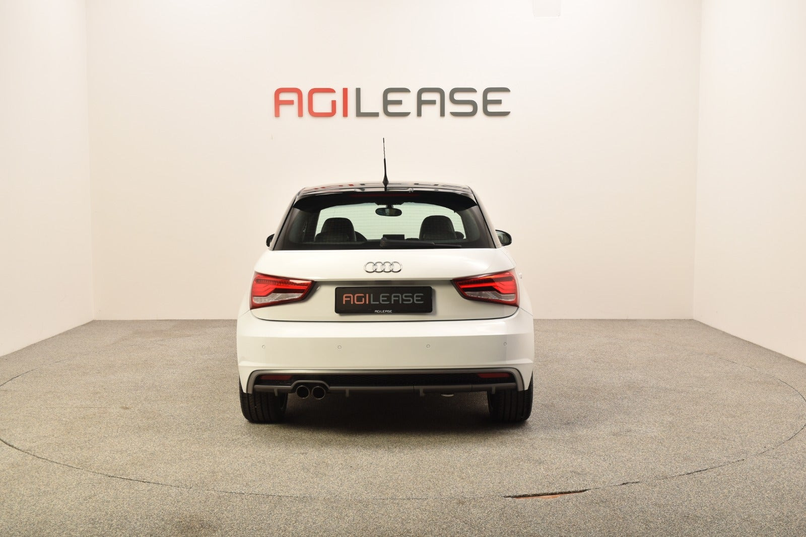 Hvid Audi A1 fra 2017