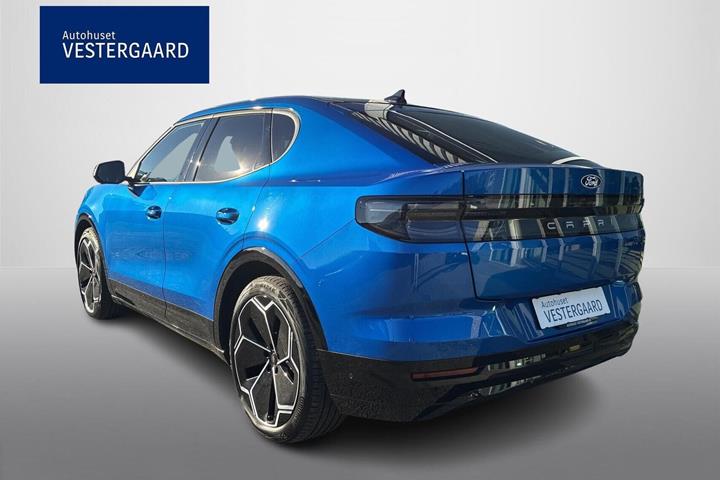 Blå Ford Capri fra 2025