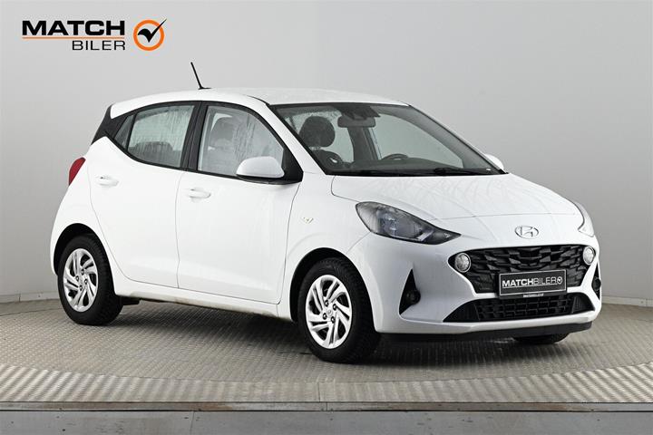 Hvid Hyundai i10 fra 2021