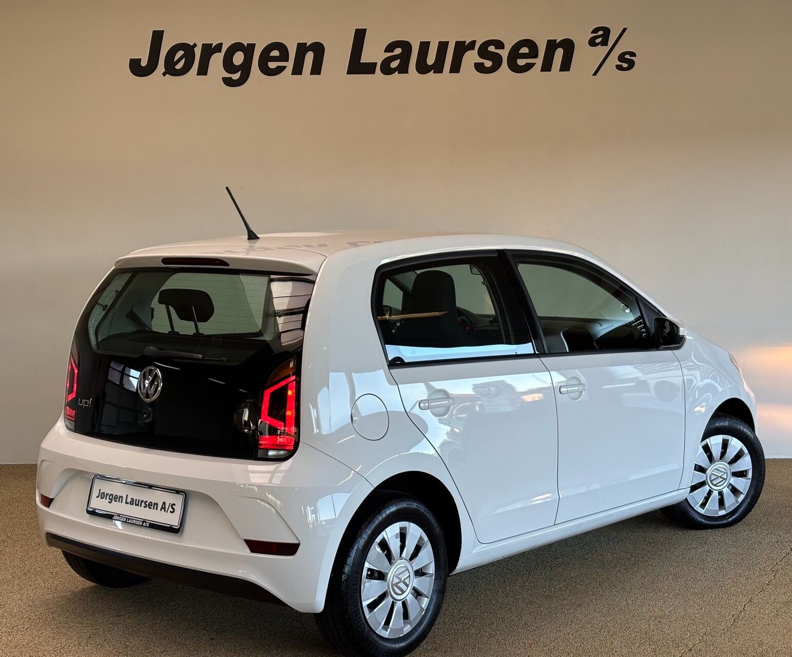 Hvid VW UP! fra 2018