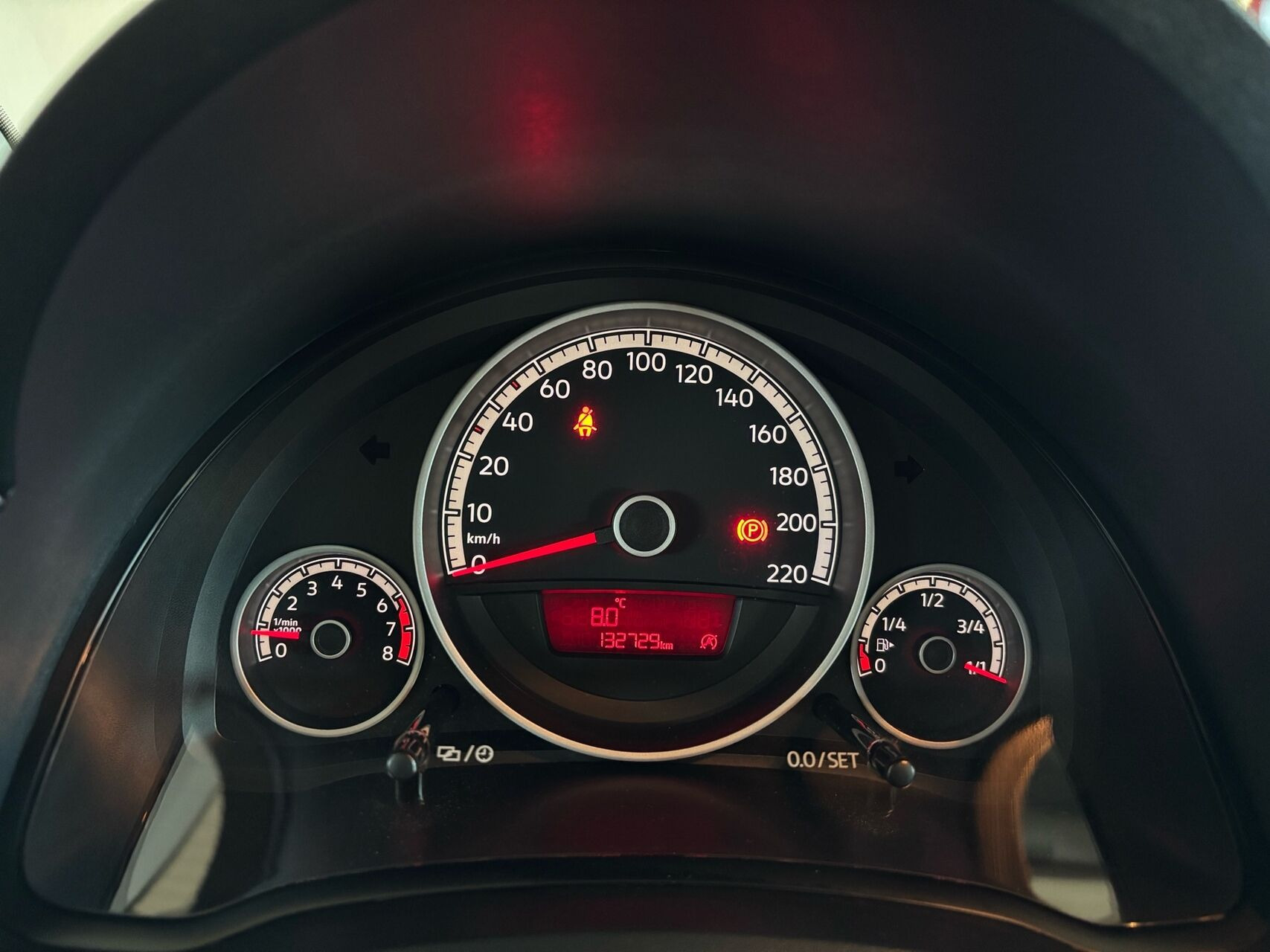 Hvid VW UP! fra 2018