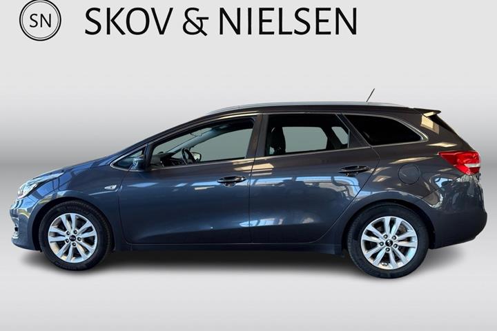Grå Kia Ceed fra 2016