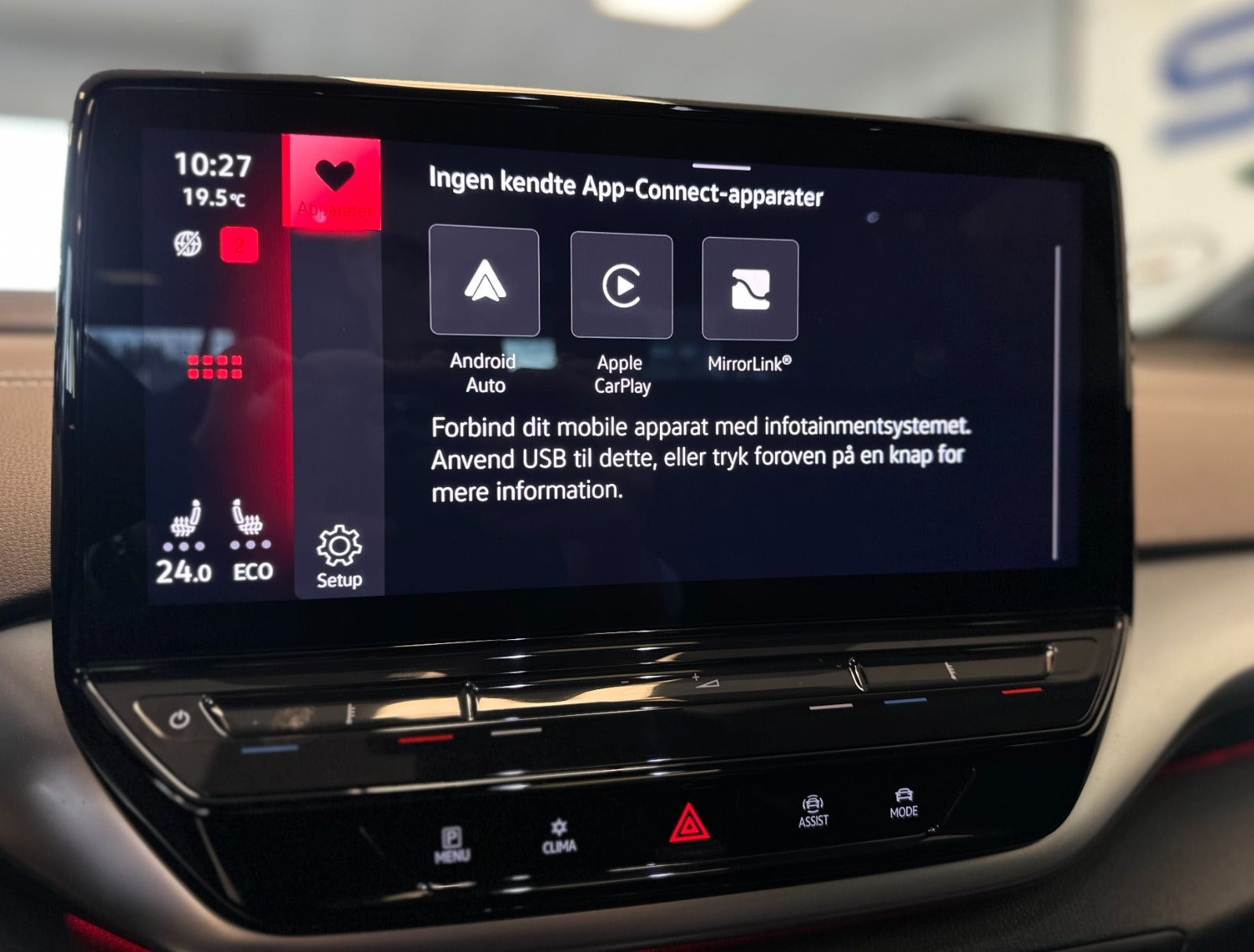 Hvid VW ID.5 fra 2023