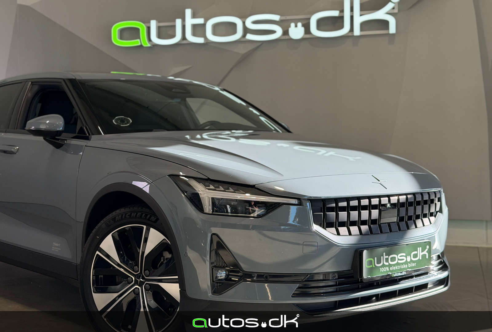 Grå Polestar 2 fra 2023