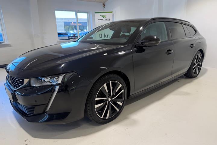 Sort Peugeot 508 fra 2020