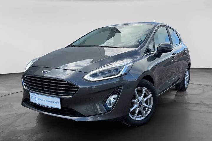 Grå Ford Fiesta fra 2020