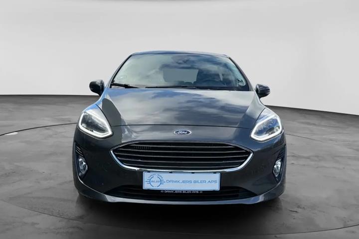 Grå Ford Fiesta fra 2020