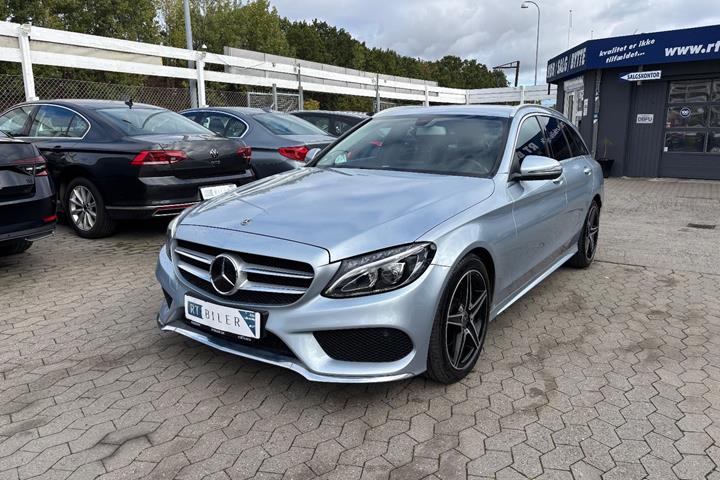 Hvid Mercedes C220 d fra 2017