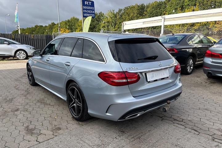 Hvid Mercedes C220 d fra 2017