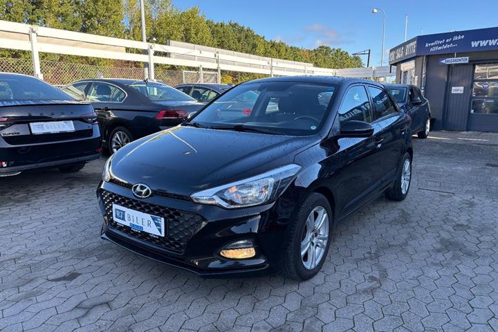 Hvid Hyundai i20 fra 2018